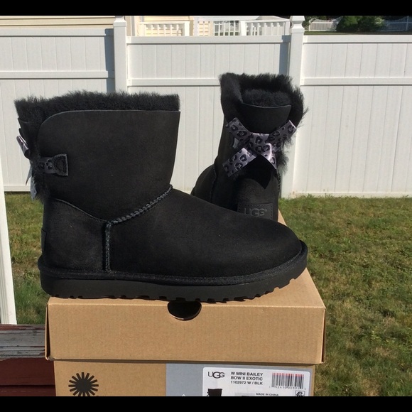UGG Shoes - UGG MINI BAILEY BOW II EXOTIC